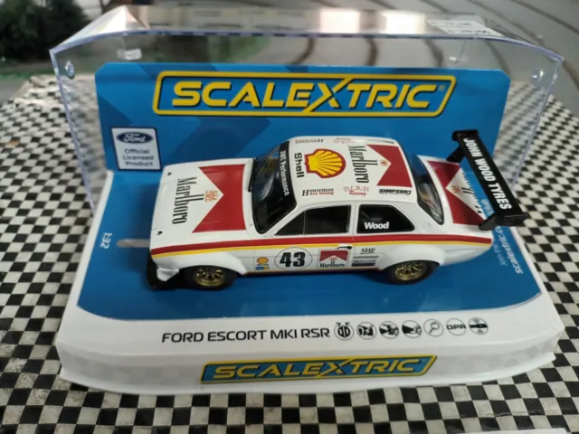 Scalextric C4421 Ford Excort Mk1 RSR Lea Wood Mint Box Unused