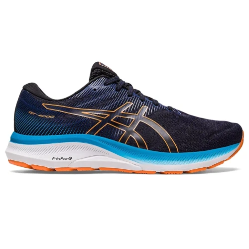 ASICS GT 4000 3 SCARPE RUNNING DA UOMO A4 STABILI ANTIPRONAZIONE black sun peach