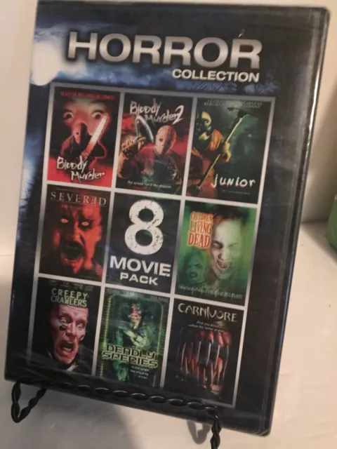 HORROR COLLECTION: 8 Movie Pack (Bloody Murder 1 & 2, Junior, Severed ...