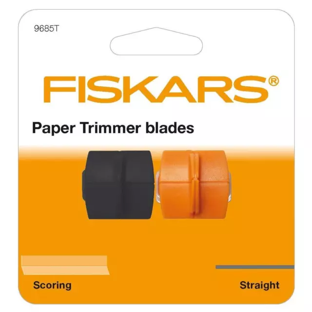 [Ref:9685T] FISKARS Lames TripleTrack™ Coupe droite et Rainage Massicots 9893