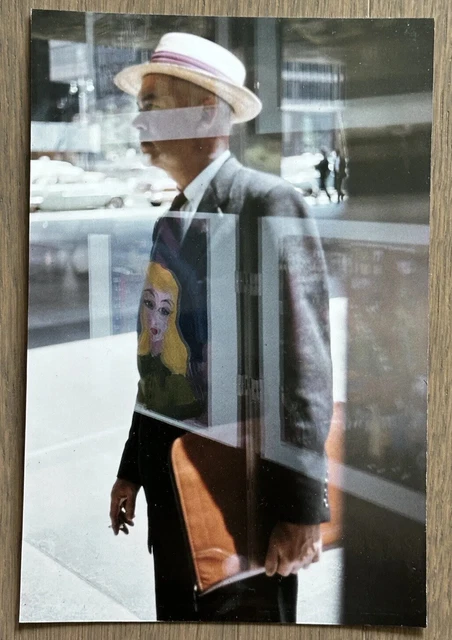 Super RARE! Ernst HAAS - New York City, 1958, Old Authentic Drawing Offset Print Super RARE! Ernst HAAS - New York City, 1958, Old Authentic Drawing Offset Print