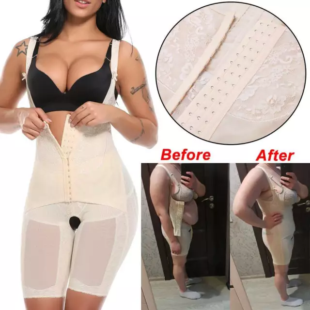 Women Slimmer Tummy Compression Thong Panty Full Body Shaper