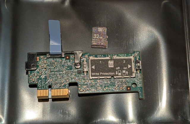 Dell R750 Lettore Schede VFlash Per Server Dell R340/R640/R740/R440/R540 - Usato Ma Testato E Funzionante, Con 2 MicroSD Da 64GB Dell PowerEdge R230 - Foto 4