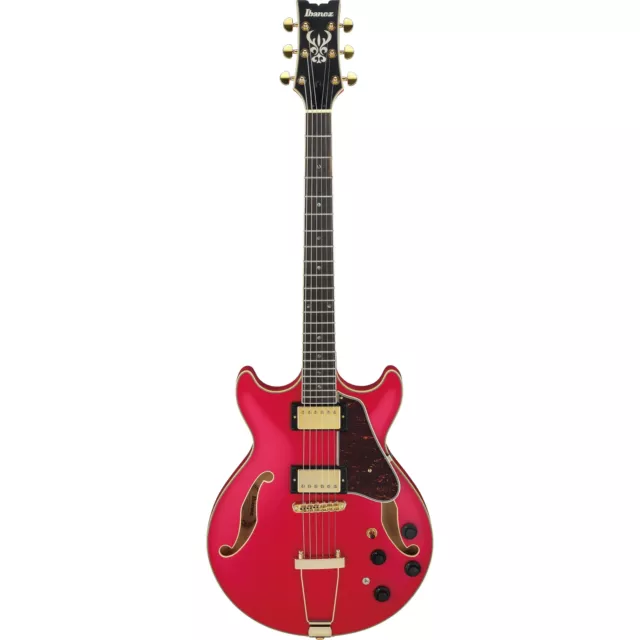Ibanez Artcore Expressionist AMH90-CRF Cherry Red Flat - Halbakustik Gitarre