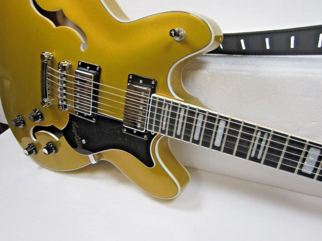Hagstrom Viking Or ~ Justin York ~ Signature + Ceinture + Gigbag 6