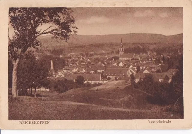 CPA 67 ALSACE près Wissembourg Haguenau Lembach REICHSHOFFEN Vue générale