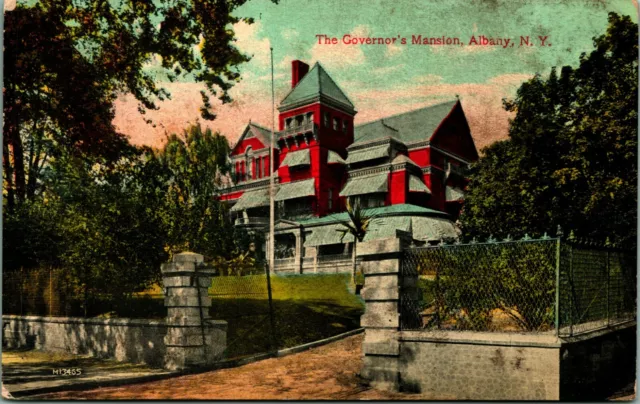 Governor's Mansion Albany New York NY UNP 1910s DB Postcard Unused