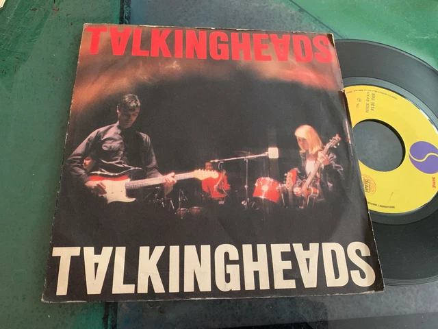 7"  ITALY 1981 Talking Heads – Once In A Lifetime / Crosseyed And Painless
