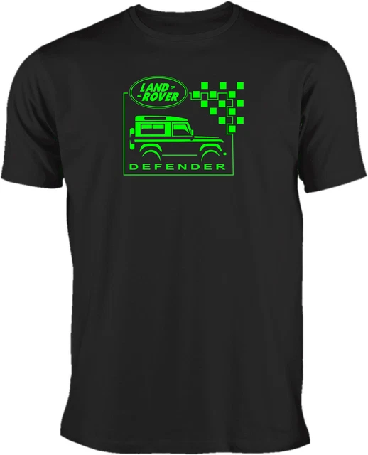 T-shirt Defender Land Rover motivo 1