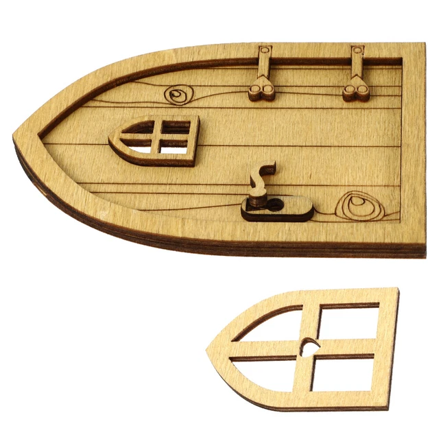 Modello cancello bambino decorazioni porta in miniatura Natale 2 pz