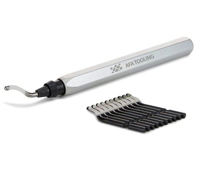 Deburring Tool with Steel Blades for 3D Printing Resin Art Metal Works
