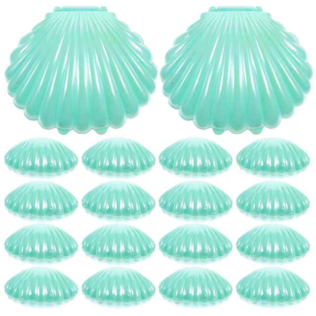 20 pz scatola di caramelle conchiglie di mare matrimonio mini custodia portaoggetti scatola portaoggetti