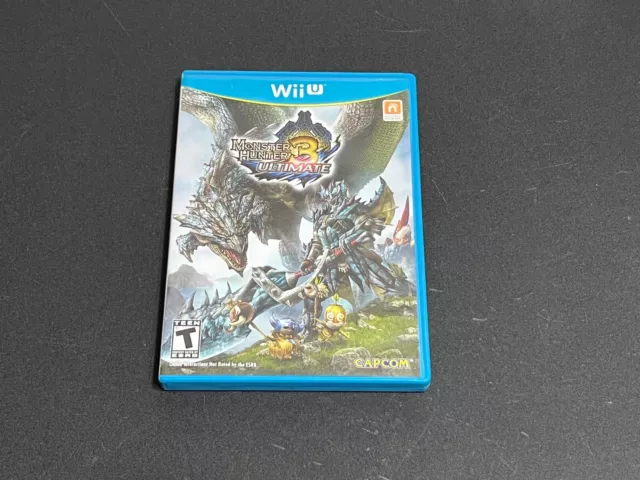 Monster Hunter 3 Ultimate (Nintendo Wii U) Complete - Tested & Working