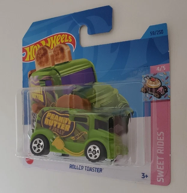 HOT WHEELS ROLLER Toaster Peanut Butter & Jelly Van Green 164 Diecast