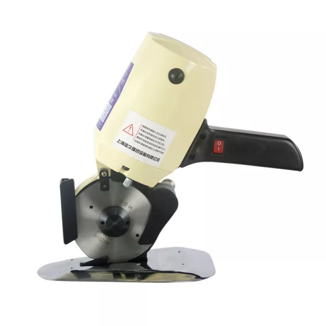 Electric Round Knife Scissor Cloth Cutter Cutting Machine 100mm Blade 220V
