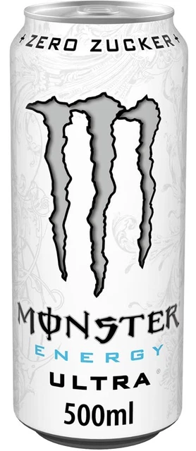 Monster Energy Ultra bianco Energy Drink 11x 500 ml incl. 2,75 cauzione NUOVO MHD 1/25