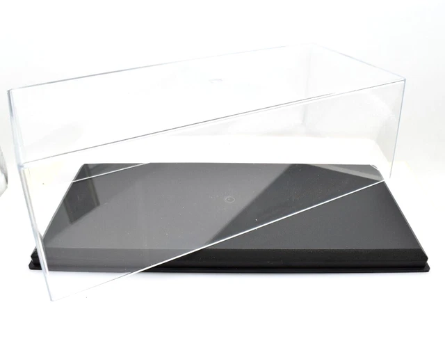 Sharplace Vitrine Acrylique Transparente 1/32 - Boîtier Anti-Poussière Pour Modèles Voitures Miniatures, Figurines