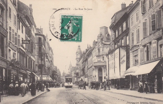 CPA 54 NANCY La Rue St-Jean