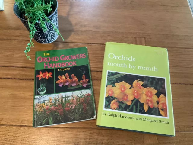 ORCHIDS MONTH BY MONTH by Handcock & Smith + ORCHID GROWERS HANDBOOK PB FREEPOST