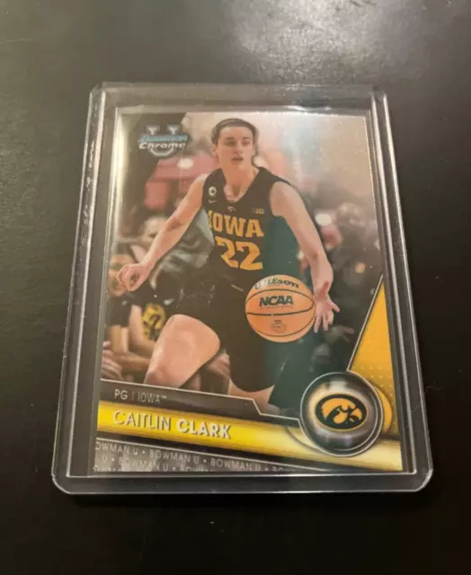 CAITLIN CLARK 2024 Bowman U Chrome 34 Iowa Hawkeyes 5.99 PicClick