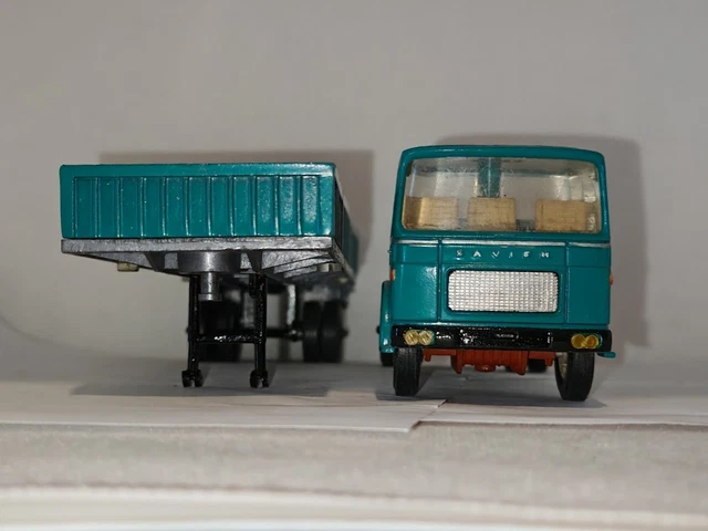 Solido 1/50 - Renault Saviem Turbo Remorque Eurotube 3503 - Miniature Collection