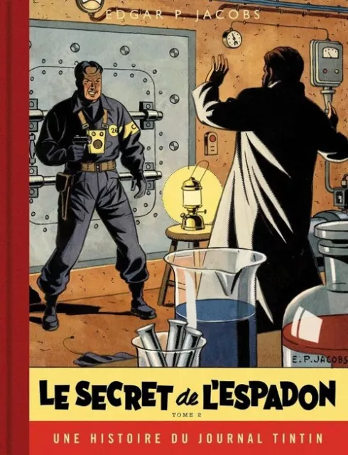 Version Journal Tintin Neuf N° Jacobs Blake & Mortimer Le Secret De L'espadon 2