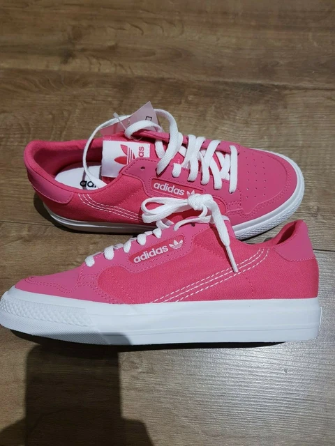 ADIDAS CONTINENTAL VULC Junior Trainer UK 5 EU 38 beige scarpe da ginnastica con lacci bianche EUR 38 76 PicClick IT
