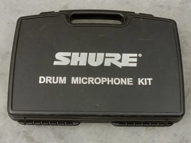 Shure Sm57 Drum Kit Microphone Case Only Shure Sm57 Drum Kit Microphone Case Only