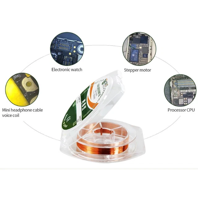 COPPER WIRE FOR Electronic IC Chip Conductor BEST Tool Tiara Jewellery