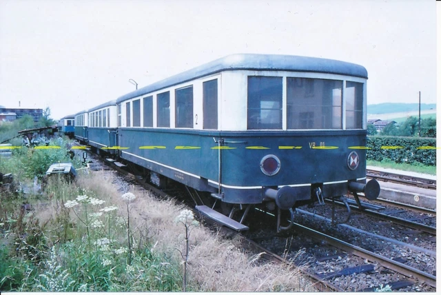 Farb-Foto Regentalbahn RAG VB 01 Lam 70er