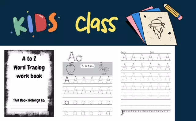 Alphabet Adventure: A Letter Tracing Workbook for Preschool and Kindergarten 2