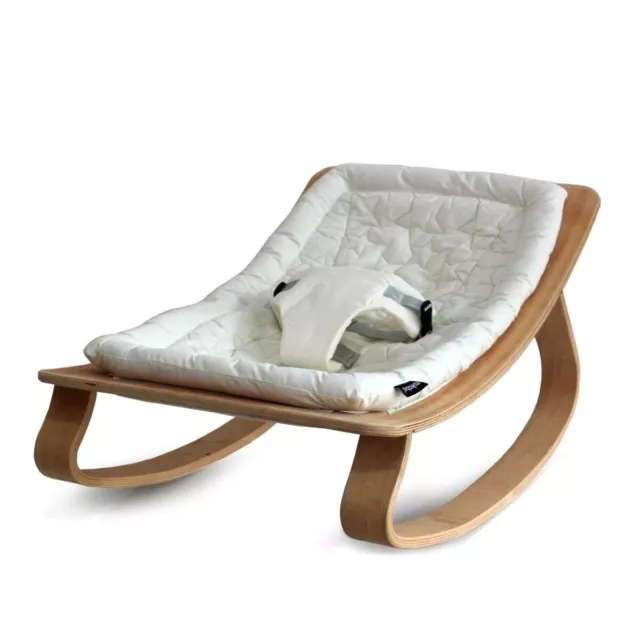 Baby Bouncer Holz / Baby Wippe Holz / Kinder Wippe / Babywippe