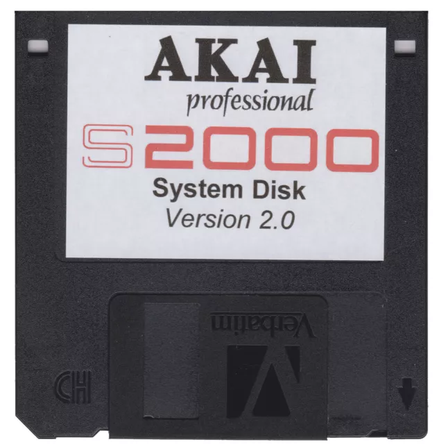 Akai S2000 OS 2.O Boot Disk ( NEW disk )