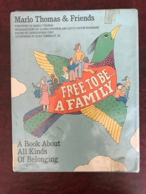 Vintage Free To Be A Family by Thomas, Marlo ~ 1987 (HCDJ) Ex-Library