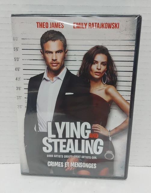 LYING AND STEALING DVD Sealed Theo James Emily Ratajowski Movie EUR 4