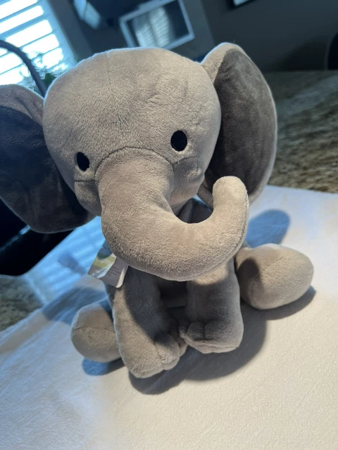 Lambs & Ivy  Bedtime Originals Elephant Gray Humphrey  Plush New 8" Soft Toy
