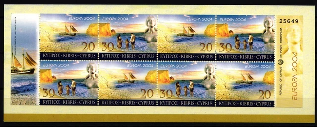 Zypern MH 5 postfrisch Cept 2005 #JB498