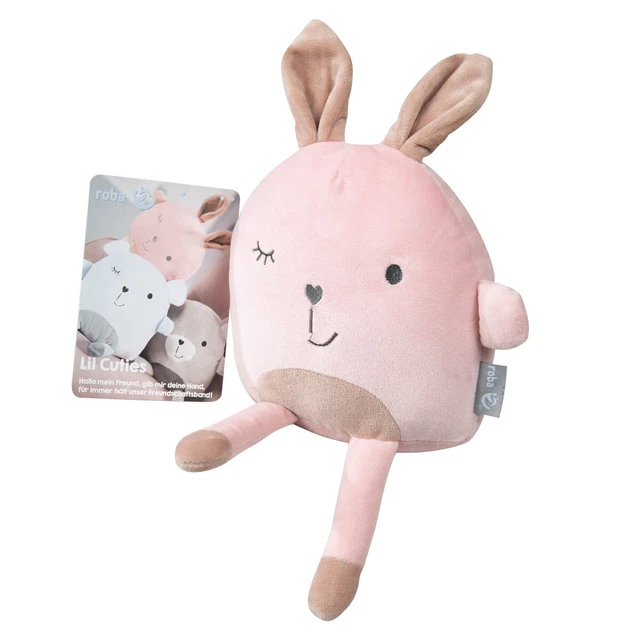 Cojín de peluche Roba Kids estilo rosa malva EXCELENTE