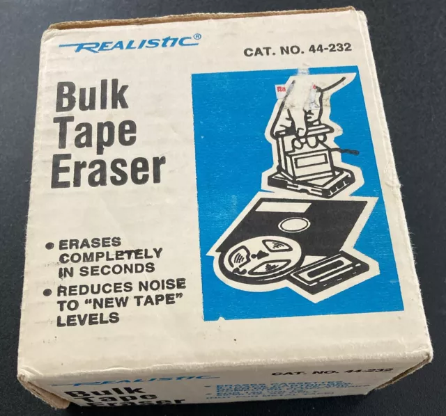 REALISTIC 44-232 Bulk Tape Eraser