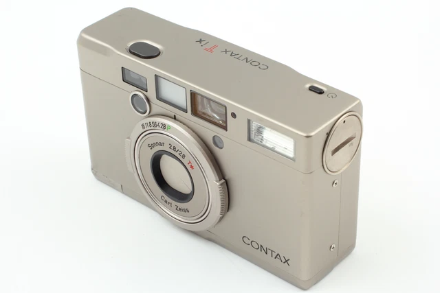 [Near MINT] Contax Tix Carl Zeiss 28mm f/2.8 Point＆Shoot APS Film Camera JAPAN 3