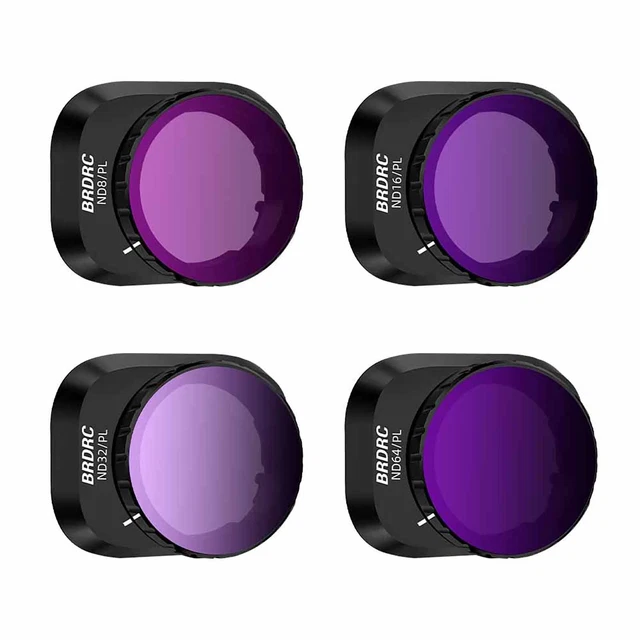 Lens Filters UV/CPL/ND8 PL/16 PL/32 PL/64 PL Set Filter Kit Drone for Mini 4 Pro