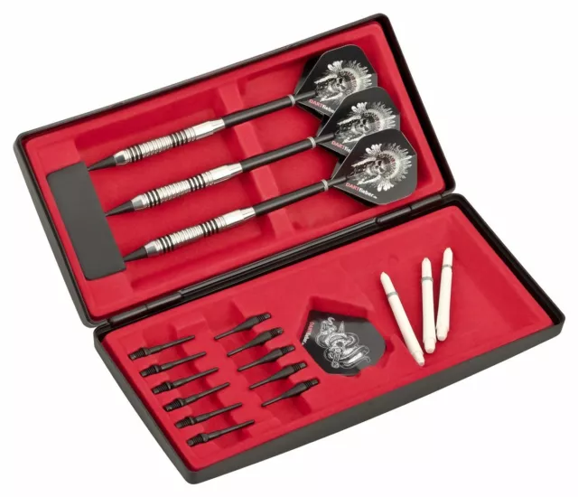 Dartfieber Soft Dart Pfeile Indianer Set 18 Gramm + Zubehör