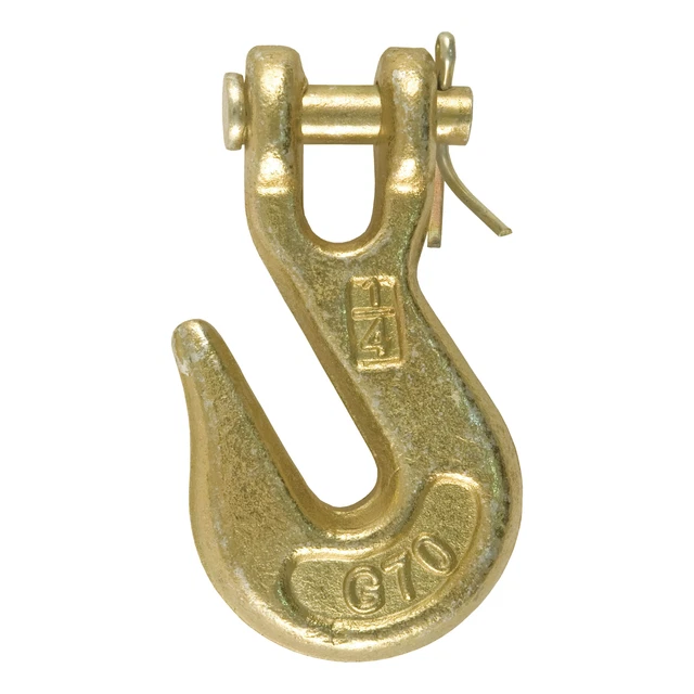 Curt 1/4" Clevis Grab Hook (3,150 lbs, 3/8" Pin)