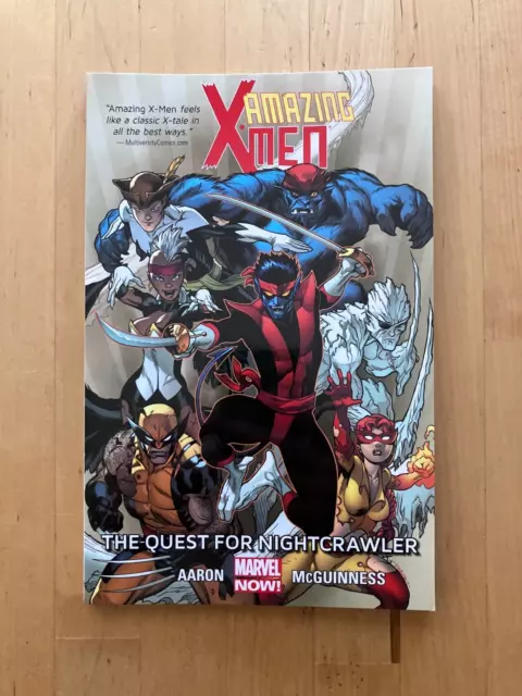 Amazing X-Men Vol 1: The Quest for Nightcrawler TPB MARVEL NM Jason Aaron OOP