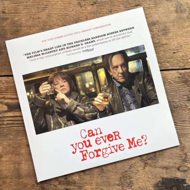 Can You Ever Forgive Me - Fyc Sag Awards Screener - Fox Searchlight 