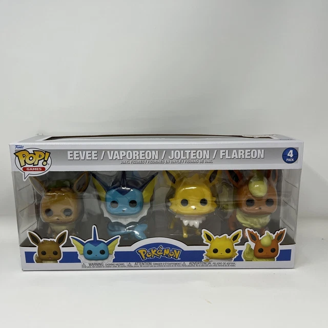 FUNKO POP! 4 Pack Eeveelutions &ndash; Set Di Action Figure PVC Da Collezione (Pok&eacute;mon)