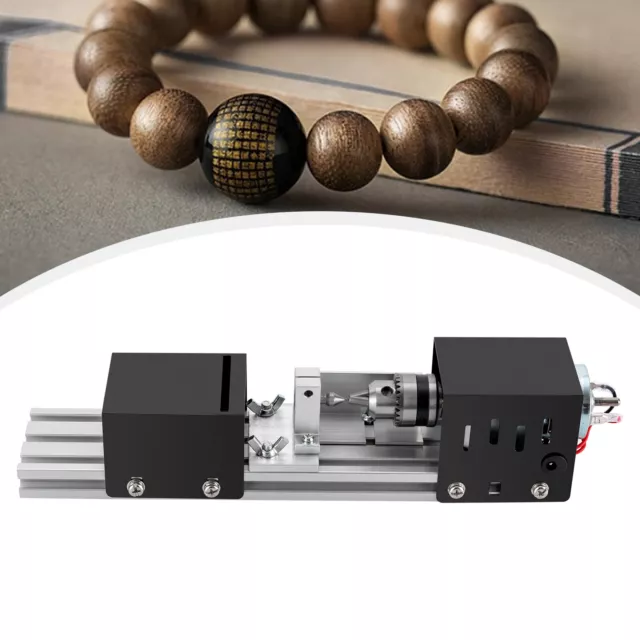 Mini Lathe Beads Polisher Machine Table Woodworking Sanding Cutting Craft Tool