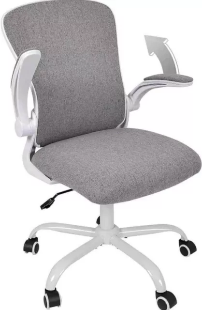 Mesh Office Chair Ergonomic Computer Desk Seat Swivel Rocking Armchair for Study