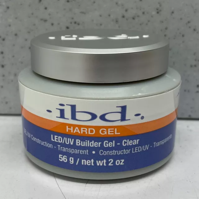 IBD Builder Gel CLEAR 2 oz / 56 gr Item# 61178 Strong UV Gels System - SHIP 24H!