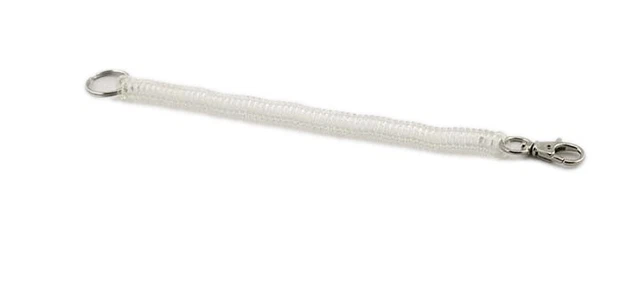 8" Snap Tether for Scoop Bin Attachment, Easy Cleaning